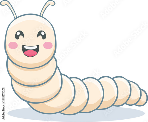 funny cartoon worm