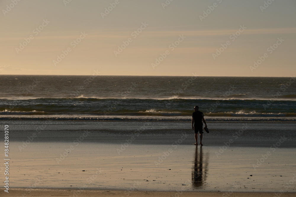 Naklejka premium Blouberg. Table Mountain. Cape Town.