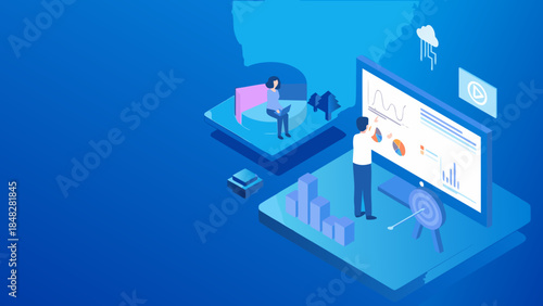 Monitoring and analyzing business data and reports