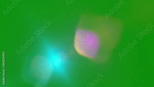 Luminous Waterfall Glow Trail with subtle light leaks flashing on effect green screen light leaks style featuring light leaks,