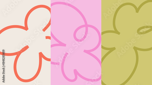 Decorative floral illustration for print and digital use. Great for business cards, backgrounds, packaging, stationery and creative presentations.