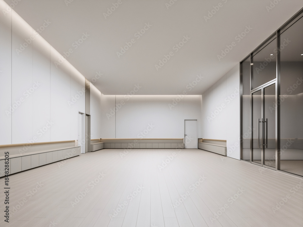 Fototapeta premium Identity-Free Architectural Space