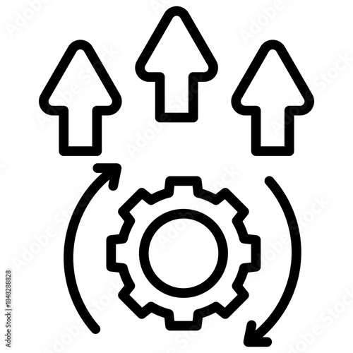 Continuous improvement Icon