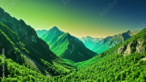 Soft focus sunrise fade to mist with slowly shifting color gradient from effect ad_ready green screen subtle gradient backgrounds