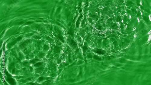 Concentric Water Rings Expanding with concentric water rings expanding on effect green screen water ripples style featuring water