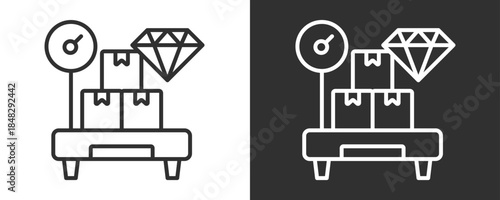 Product Icon Set Vector Collection Isolated In Black And White