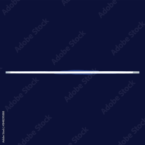 Thin, bright white line with a slight glow stretches across a dark, abstract background, minimalist design