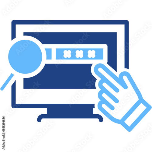 Web Design glyph color icon