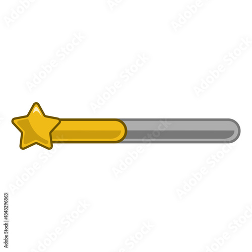 Gold Star Rating Slider Bar