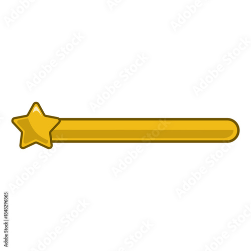 Gold Star Rating Slider Bar