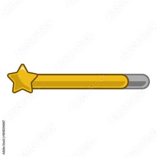 Gold Star Rating Slider Bar