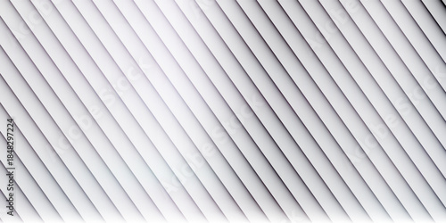abstract smooth white striped plastic pattern or texture for background