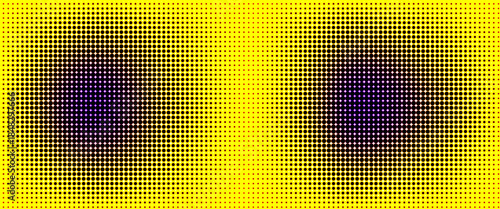 grunge Halftone white and black dots pattern and black gradient grunge texture background.Eps10