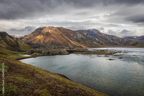 Frostastadavatn lake, Landmannalaugar, Highlands of Iceland