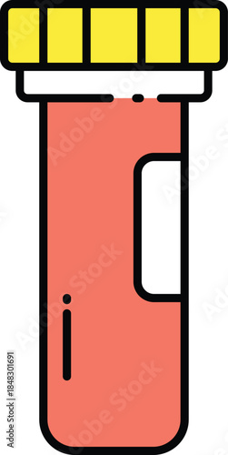 Modern Flat Design Icon of a Respirator Mask, Providing Essential Health and Safety Protection Against Airborne Contaminants and Pollutants