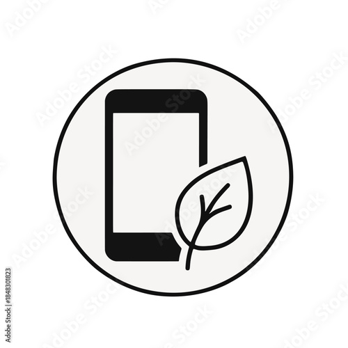 Icon for digital minimalism.
