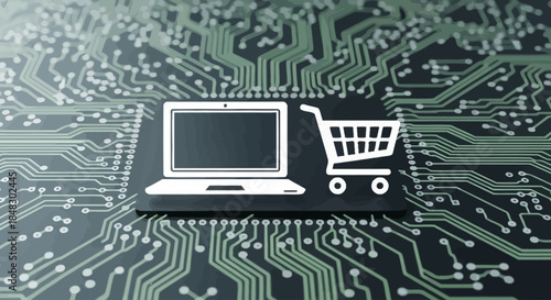 Digital Commerce on a Circuit Board A Modern Representation of Online Shopping and E-business Technology for the Future