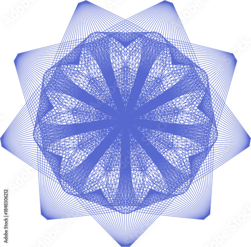 Abstract snowflake. Snow Icons. Snowflake vector icons. Winter icon. Snow or Snowflake decoration for Christmas. Transparent background EPS version.