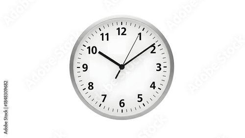 Wallpaper Mural Analog clock isolated on transparent background showing 1 50 Torontodigital.ca