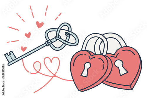 Finding the Right Key to Love and Unlock Two Hearts Forever