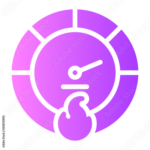 flame gradient icon