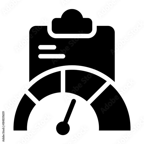 clipboard glyph icon