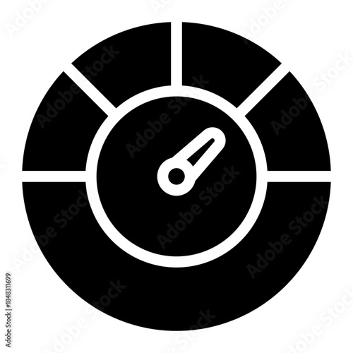 performance glyph icon