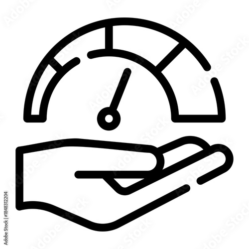 hand line icon