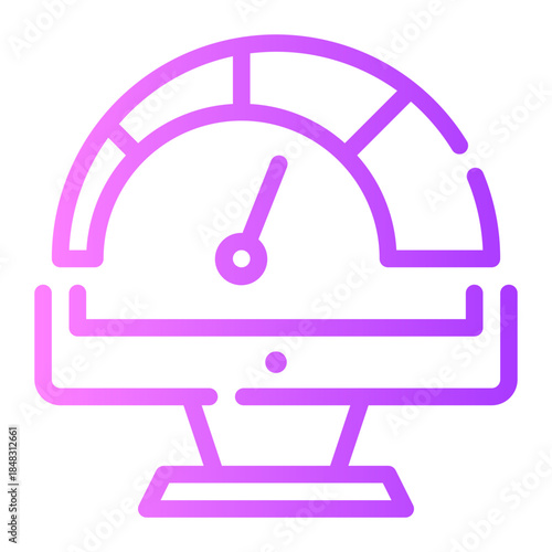 computer gradient icon