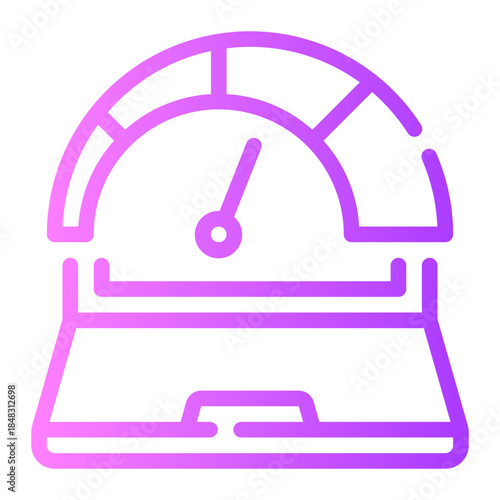 laptop gradient icon
