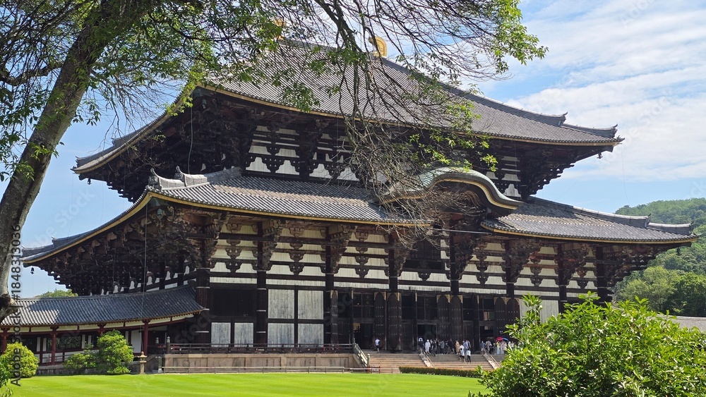 Obraz premium japanese temple in the park