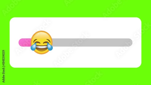 emoji laugth cursos animation green screen