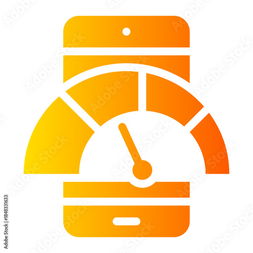 smartphone gradient icon