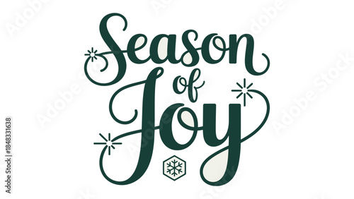 Season of Joy: A captivating artistic rendition conveys the spirit of the joyous season, embodying the sentiments of happiness and festive cheer.