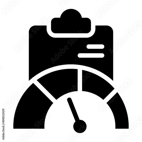 clipboard glyph icon