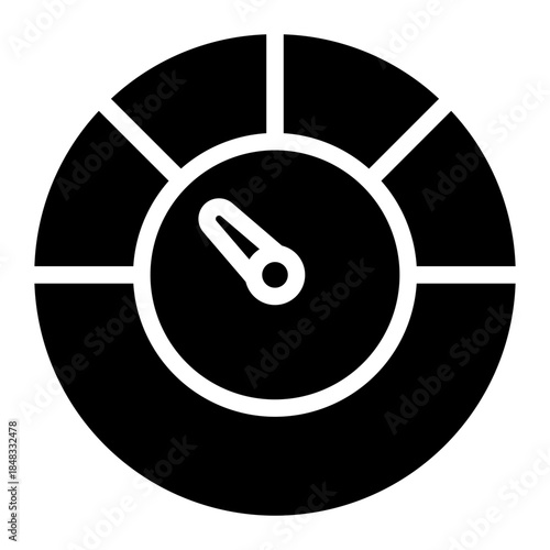 performance glyph icon