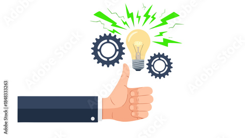 Thumbs Up for Innovation and Great Ideas