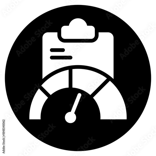 clipboard glyph icon