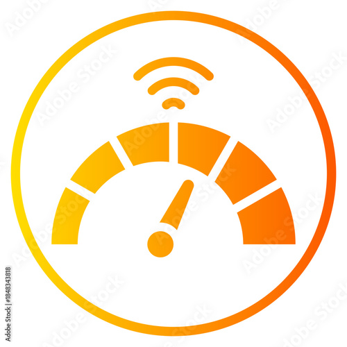 wifi gradient icon