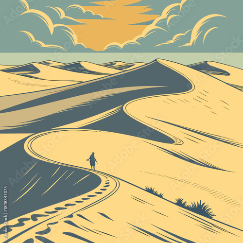 Journey through the desert