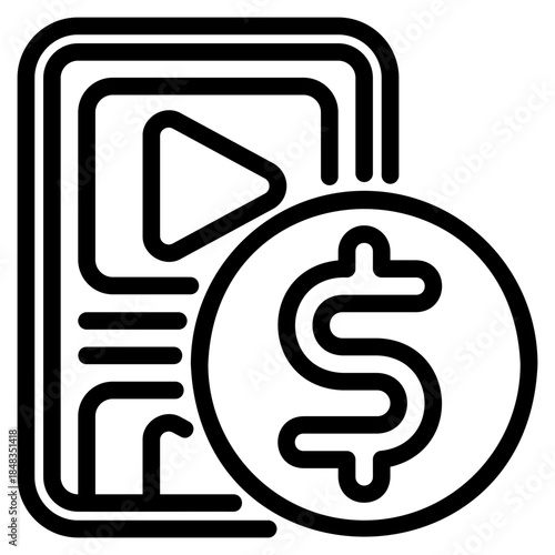 Monetize icon