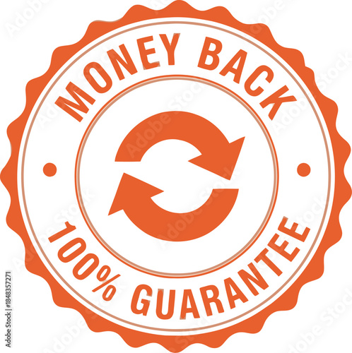 Money Back Guarantee Seal for Trustworthy Services