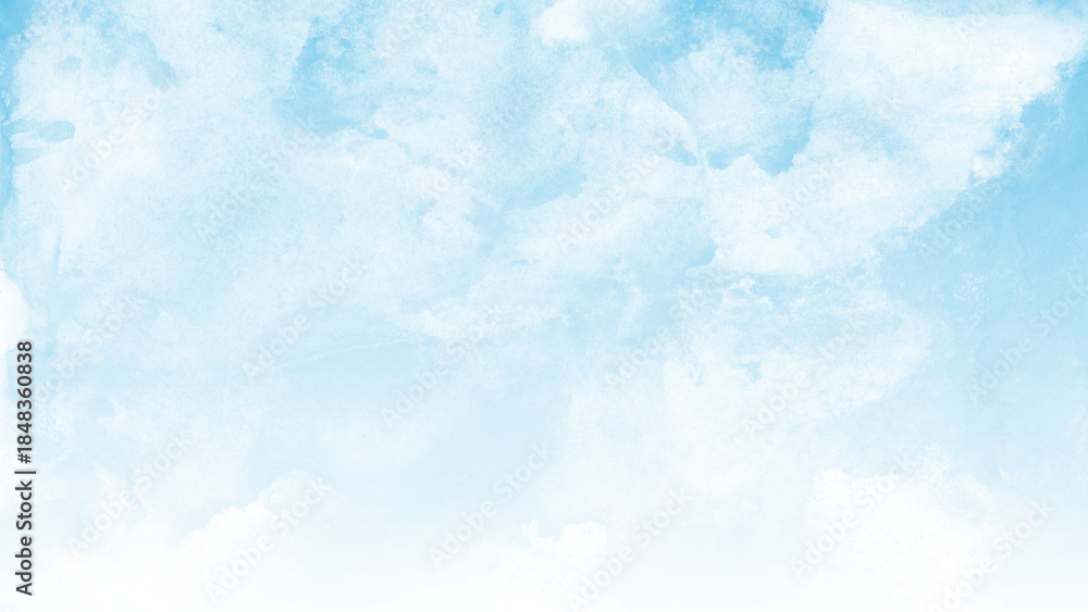 Fototapeta premium blue watercolor background