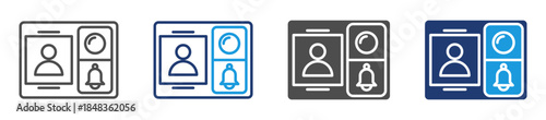 video doorbell icon sheet multiple style