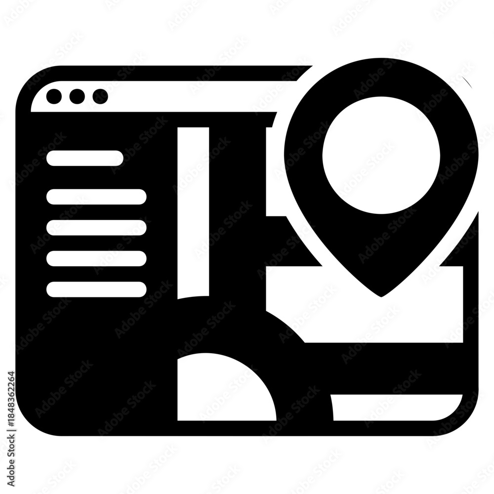 Fototapeta premium Website icon