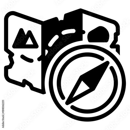 Treasury map icon