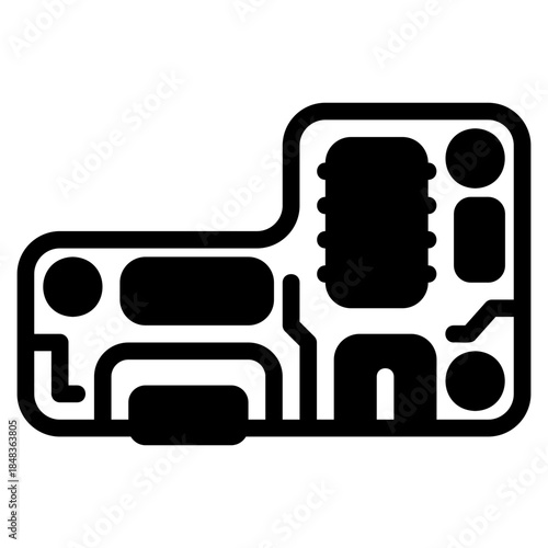 Charging board icon