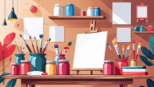 Artist's Studio: A Vibrant Haven for Creativity