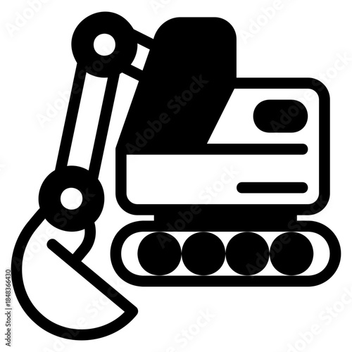 Excavator icon