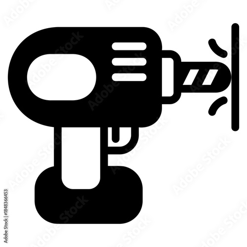 Hand drill icon